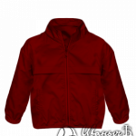 Бордовая ветровка детская