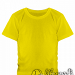 Желтая детская футболка