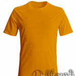 Оранжевая футболка на заказ