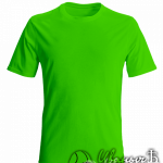 Зеленая мужская футболка