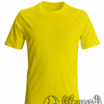 Желтая мужская футболка