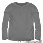 Серый лонгслив детский