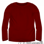 Бордовый лонгслив детский