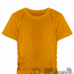 Оранжевая детская футболка