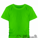 Зеленая детская футболка
