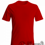 Красная мужская футболка