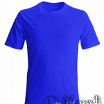 Синяя мужская футболка