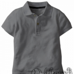 Серое поло детское