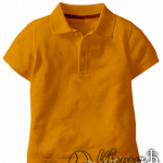 Оранжевое поло детское