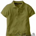 Оливковое поло детское
