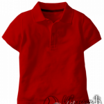 Красное поло детское