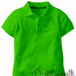 Зеленое поло детское