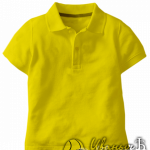 Желтое поло детское