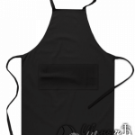 Черный фартук на заказ