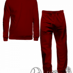 Бордовый костюм мужской