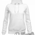 Белое худи женское