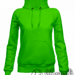 Зеленое худи женское