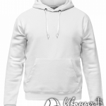 Белое худи мужское