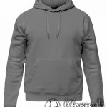 Серое худи стандарт
