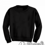 Черный свитшот детский