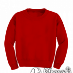 Красный свитшот детский