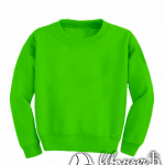 Зеленый свитшот детский