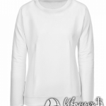 Белый свитшот женский