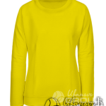 Желтый свитшот женский