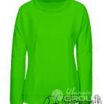 Зеленый свитшот женский