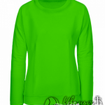 Зеленый свитшот женский