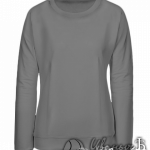 Серый свитшот женский