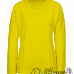 Желтый свитшот женский