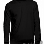 Черный свитшот промо