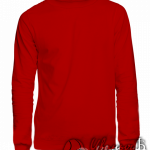 Красный свитшот на заказ