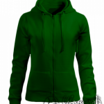 Темно-зеленая толстовка женская