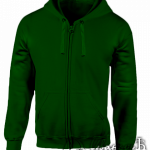 Темно-зеленая толстовка промо