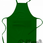 Тёмно-зелёный фартук