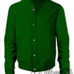 Темно-зеленый бомбер на заказ