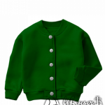 Темно-зеленый бомбер детский