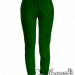 Темно-зеленые штаны женские