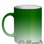 Кружка зеленый хамелеон