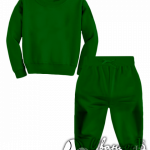 Темно-зеленый костюм детский