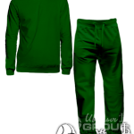 Темно-зеленый костюм на заказ