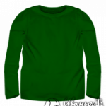 Темно-зеленый лонгслив детский