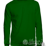 Темно-зеленый свитшот на заказ