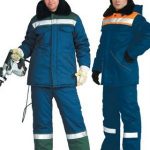 Костюм мужской утепленный сигнальный Магистраль