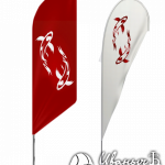 Нанесение логотипов на флаги