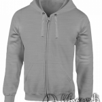 Серый-меланж толстовка на заказ