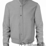 Серый-меланж бомбер стандарт