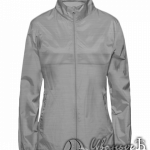 Серый-меланж ветровка женская